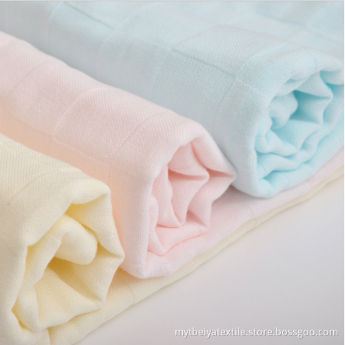 100% Cotton Gauze Towel Soft Absorbent Baby Cotton Face Towel Wholesale